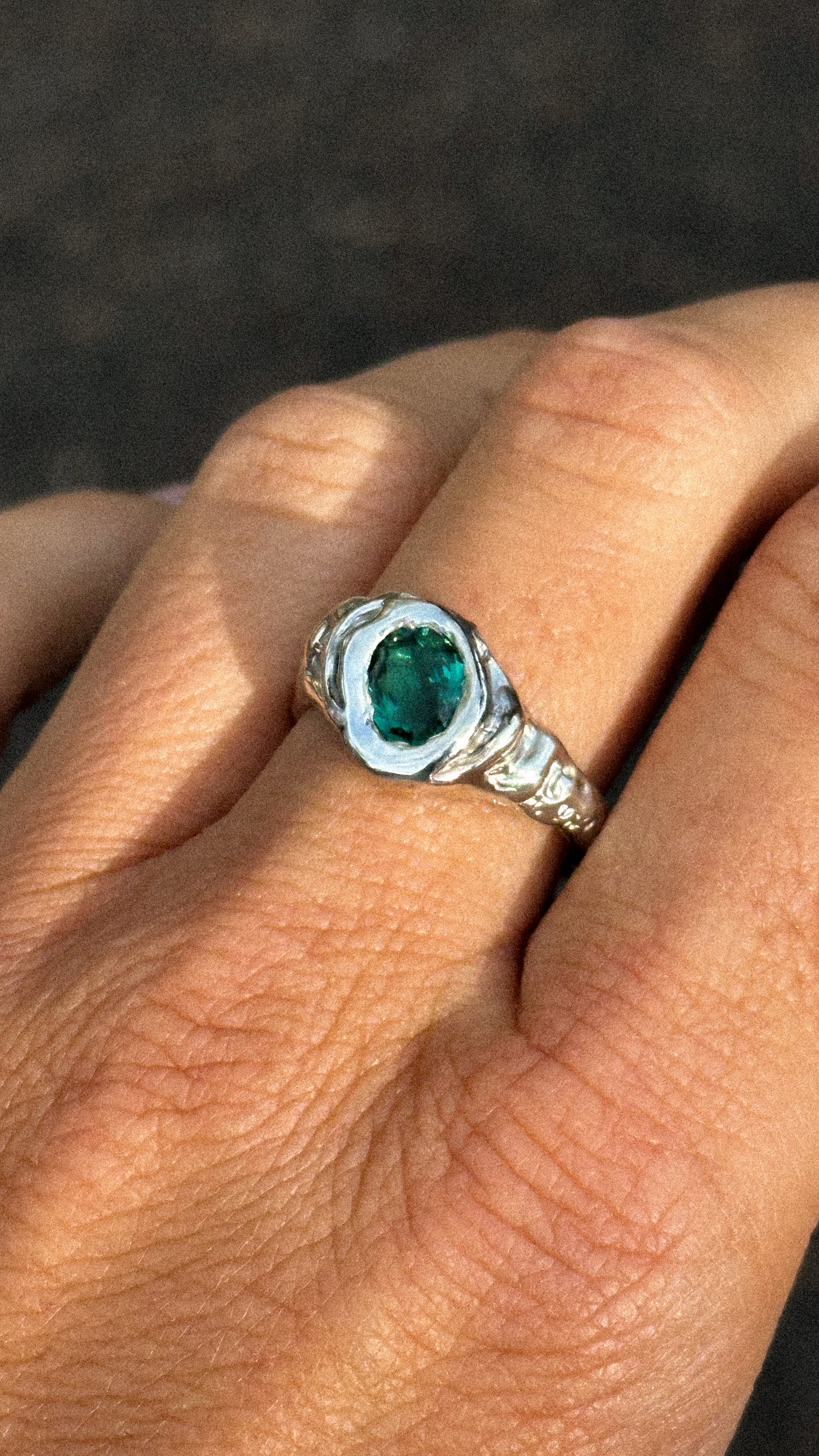 ATENEA RING SIZE 6 STERLING SILVER